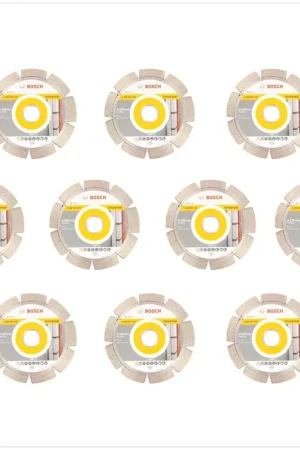 Bosch Disques à tronçonner diamanté 125 x 22,23 mm standard - 10 pièces ( 2608602192 ) Prix Promo