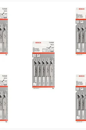 Bosch T 101 B Clean for Wood Lames de scie sauteuse 100mm, 25pcs. (2608633622) Jusqu'à Épuisement Des Stocks