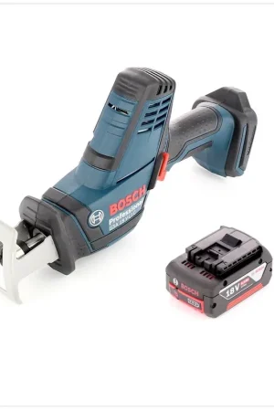 Remise Scie alternative à batterie Bosch GSA 18V-Li C Scie sabre 18V L-Boxx ready + 1x batterie 6,0 Ah - sans chargeur