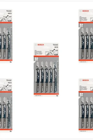Bosch T 111 C Basic for Wood Lames de scie sauteuse 100mm, 25pcs. (2608630033) Expédié Aujourd'hui
