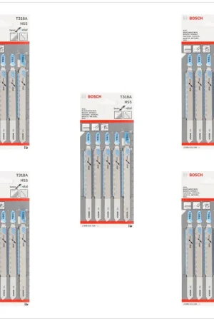 Bosch T 318 A Basic for Metal Lames de scie sauteuse de 132mm, 25pcs. (2608631319) Solde