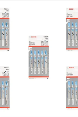 Bosch T 118 A Basic for Metal Lames de scie sauteuse 92mm, 25pcs. (2608631013) Nouveauté