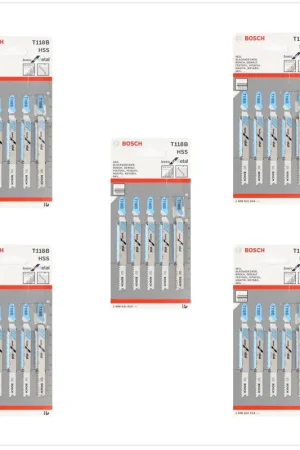 Bosch T 118 B 118 B Basic for Metal Lames de scie sauteuse 92mm, 25pcs. (2608631014) Certifié