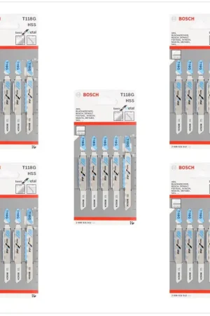 Bosch T 118 G Basic for Metal Lames de scie sauteuse 92mm, 25pcs. (2608631012) Marque