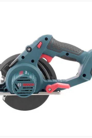 Bosch GKM 18 V-LI Professional Scie circulaire à main sans fil, 136 mm Solo + 1x Batterie 2 Ah + Chargeur + L-Boxx Prix Cassé