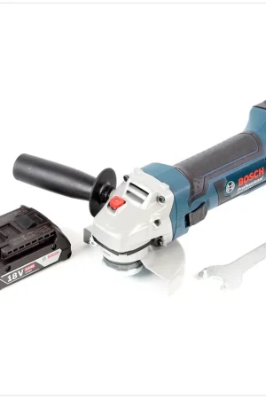 Bosch GWS 18 V-Li Meuleuse d'angle sans fil 115 mm + 1x Batterie 2 Ah Offre Limitée