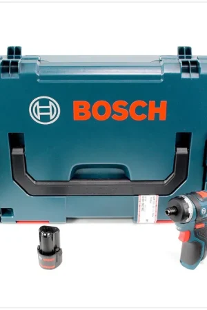 Bosch GSR 10,8-Li Perceuse visseuse sans fil + 1x Batterie GBA 10,8 V 2,5 Ah + L-Boxx Satisfait Ou Remboursé