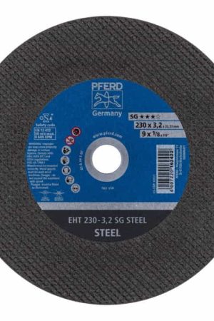 PFERD Disque à tronçonner SG STEEL D230x3,2 mm droit ( 4000841313 ) Offre Spéciale