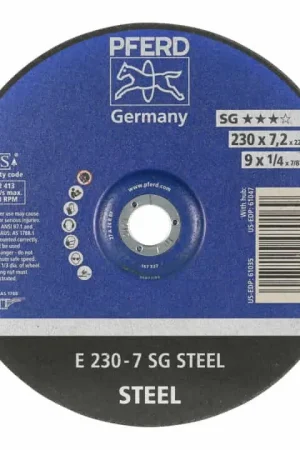 Prix Promo PFERD Disque à ébarber SG STEEL D230xS7,2mm ( 4000842715 )