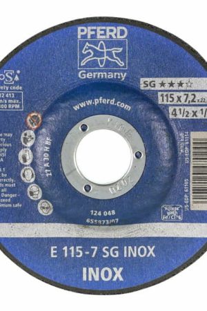PFERD Meule à ébarber SG INOX D180xS7,2 mm ( 4000842718 ) Expédition Rapide