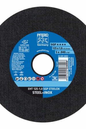 PFERD Disque à tronçonner SGP STEELOX D125x1 mm droit ( 4000843068 ) Commande En Gros