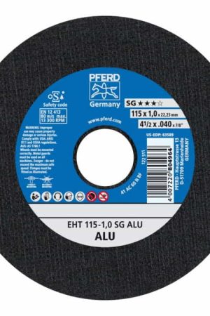 Seulement Aujourd'hui PFERD Disque à tronçonner SG ALU D125x1,6 mm droit ( 4000843079 )