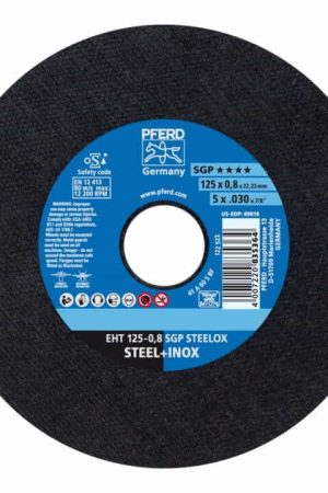 Remise PFERD Disque à tronçonner SGP STEELOX D125x0,8 mm droit ( 4000841259 )