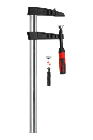 Soldes BESSEY Serre-joint en fonte malléable TGK-2K envergure 600 mm col de cygne 120 mm ( 4000831766 )