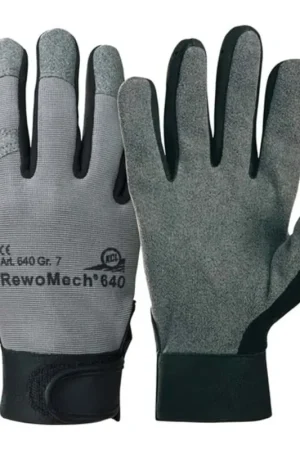 HONEYWELL Gant en similicuir RewoMech 640 taille 10 noir/gris ( 4000371733 ) Promotion Saisonnière