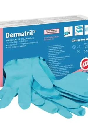 Prix Promo HONEYWELL Gant jetable Dermatril 740 taille 11 bleu ( 4000371739 )
