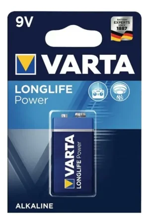 VARTA Batterie Longlife Power 9 V 6LP3146-E Block 580 mAh ( 4000901814 ) Meilleur Prix