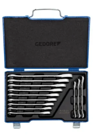 Expédié Aujourd'hui GEDORE Jeu de clés mixtes à cliquet 7 R-012 12 pcs. ouverture de clés 8-19 mm ( 4000821989 )