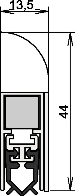 ATHMER Joint de porte Wind-Ex 1-310 1 côté longueur 1110 mm ( 3327023016 ) Expédié Aujourd'hui