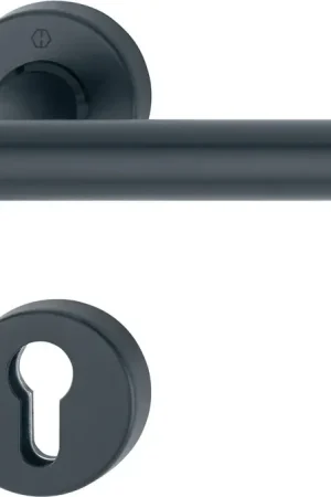 Paiement Sécurisé HOPPE Demi-garniture à rosette Amsterdam E1400Z/42/42S Acier inoxydable F9714M ( 3000209767 )