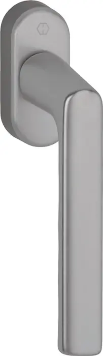 Solde Poignée de fenêtre HOPPE Hambourg 0700L/U26 aluminium F9 aluminium couleur acier ( 3000203152 )
