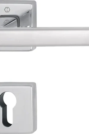 Commander Maintenant HOPPE Garniture à rosette Dublin 1124 / 843KV/843KVS Aluminium F249 ( 3000203139 )