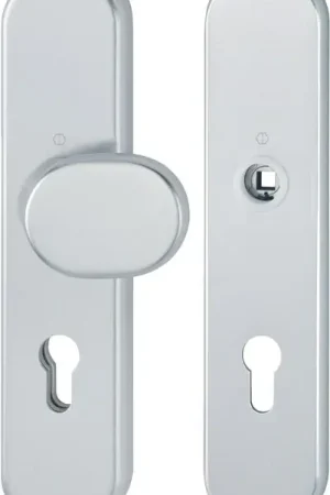 Super Prix HOPPE Garniture de protection 86G/3331/3310 aluminium F1 ( 3000209783 )