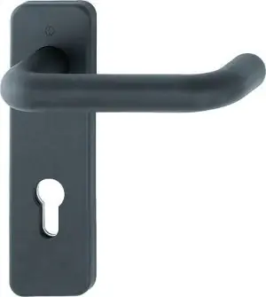 Vente Flash HOPPE Garniture coupe-feu Paris FS-K138/202K plastique F9005M D/D ( 3000251116 )