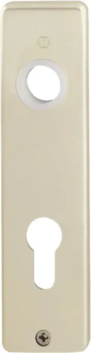 Vente Flash HOPPE Paire de plaques courtes 202KP/AP Aluminium F2 ( 3000252142 )