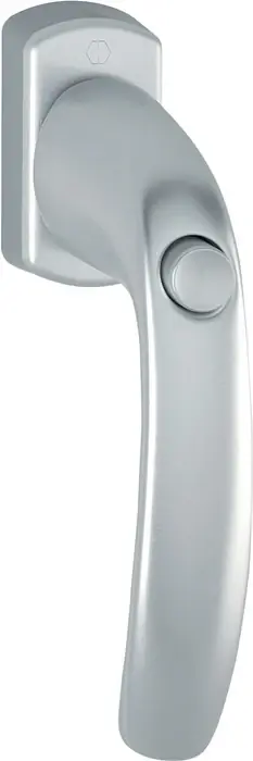 Achat Immédiat Poignée de fenêtre HOPPE New York 0810SV/U10 aluminium F1 / teinte naturelle ( 3000203684 )