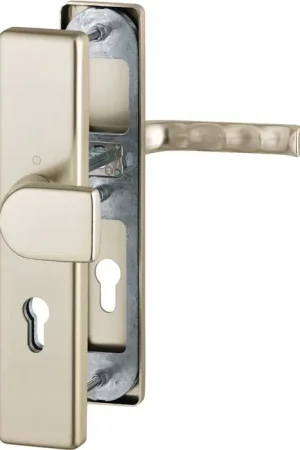 Certifié HOPPE Garniture de protection London 78G/2221/2410/113 aluminium F2 ( 3000209902 )