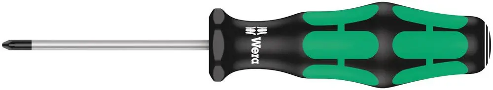 WERA Tournevis 355 PZ taille PZD 0 longueur des lames 60 mm ( 4000827670 ) Prix Choc