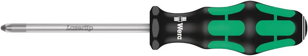 Quantité Limitée WERA Tournevis 355 PZ taille PZD 2 longueur des lames 100 mm ( 4000827672 )