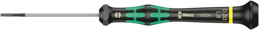 WERA Tournevis précision pour l'électronique 2035 1,8 mm longueur des lames 60 mm ( 4300001762 ) Offre Exclusive