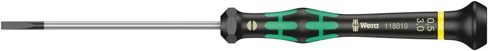 WERA Tournevis précision pour l'électronique 2035 3 mm longueur des lames 80 mm ( 4300001755 ) Meilleur Prix