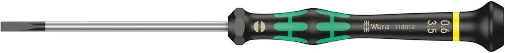 Meilleur Choix WERA Tournevis précision pour l'électronique 2035 3,5 mm longueur des lames 80 mm ( 4300001760 )