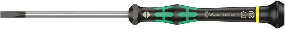 WERA Tournevis précision pour l'électronique 2035 4 mm longueur des lames 80 mm ( 4300001764 ) Prix Promo