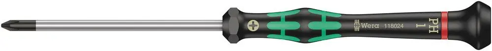 WERA Tournevis précision pour l'électronique 2050 PH 1 longueur des lames 80 mm ( 4300001754 ) Prix Réduit