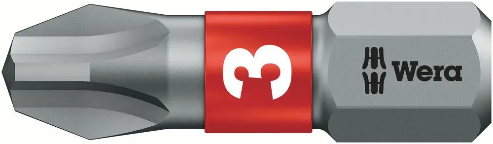 WERA Embout 851/1 BTZ 1/4 po. PH 3 longueur 25 mm ( 4000829527 ) Acheter Direct