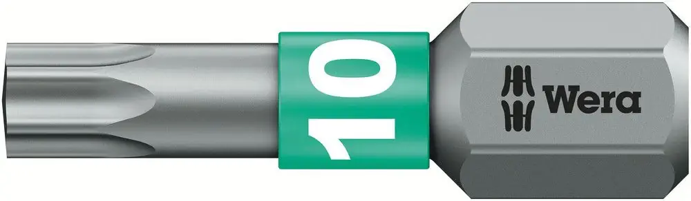 WERA Embout 867/1 BTZ 1/4 po. T 10 longueur 25 mm ( 4000829534 ) Meilleur Prix