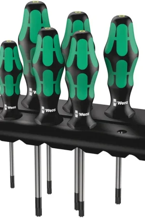 Livraison Express WERA Jeu de tournevis 367/6 TORX HF 6 pièces TORX® ( 4000827967 )