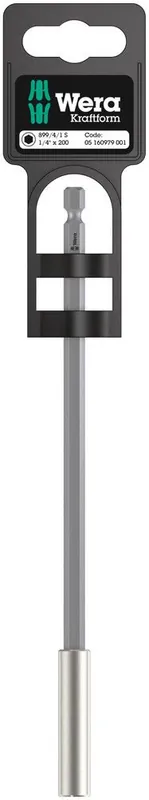 Vente Flash WERA Porte-embout 899/4/1 S 1/4 po F 6,3 1/4 po 1/4 po C 6,3 ( 4000829746 )