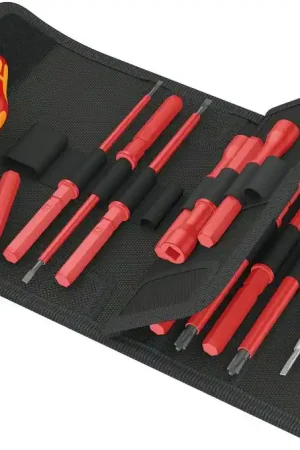 WERA Jeu de tournevis KK VDE 18 Universal 1 18 pièces ( 4000828611 ) Meilleur Choix