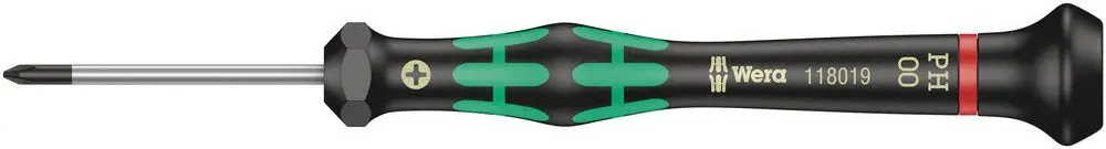 WERA Tournevis précision pour l'électronique 2050 PH 00 longueur des lames 40 mm ( 8000376331 ) Meilleur Choix