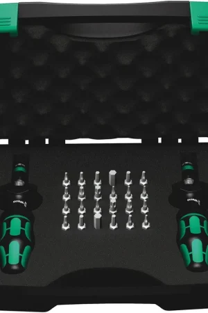 Achat Immédiat WERA Jeu de tournevis dynamométriques 7440/41 26 pièces 0,3-3 Nm ( 4000828020 )