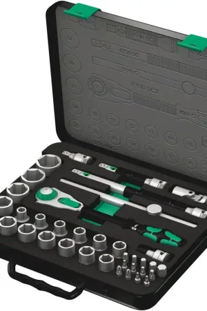 WERA Jeu de clés à douille Zyklop Speed 37 pièces 1/2 po. ( 4000820578 ) Vente Flash