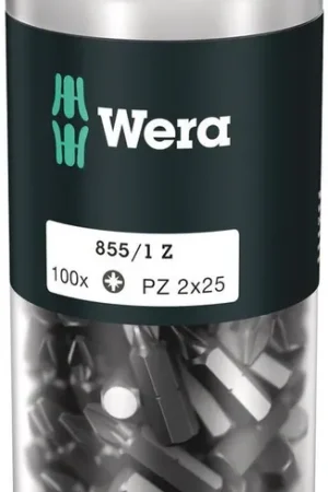 WERA Grand paquet d'embouts 855/1 Z PZD 2 longueur 25 mm ( 4000822268 ) Vente Flash