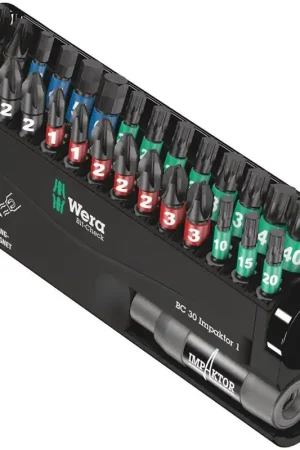 WERA Assortiment d'embouts Bit-Check 30 Impaktor 1 30 pièces ( 4000829047 ) Prix Bas