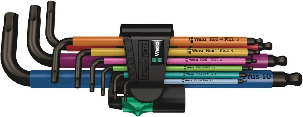 Acheter Direct WERA Jeu de clés mâles coudées 950 SPKL/ SM N SB 9 pcs. support en plastique ( 4000825528 )