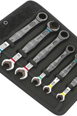 Certifié WERA Jeu de clés mixtes à cliquet Joker 6 pcs. ouverture de clés 10-19 mm ( 4000821670 )